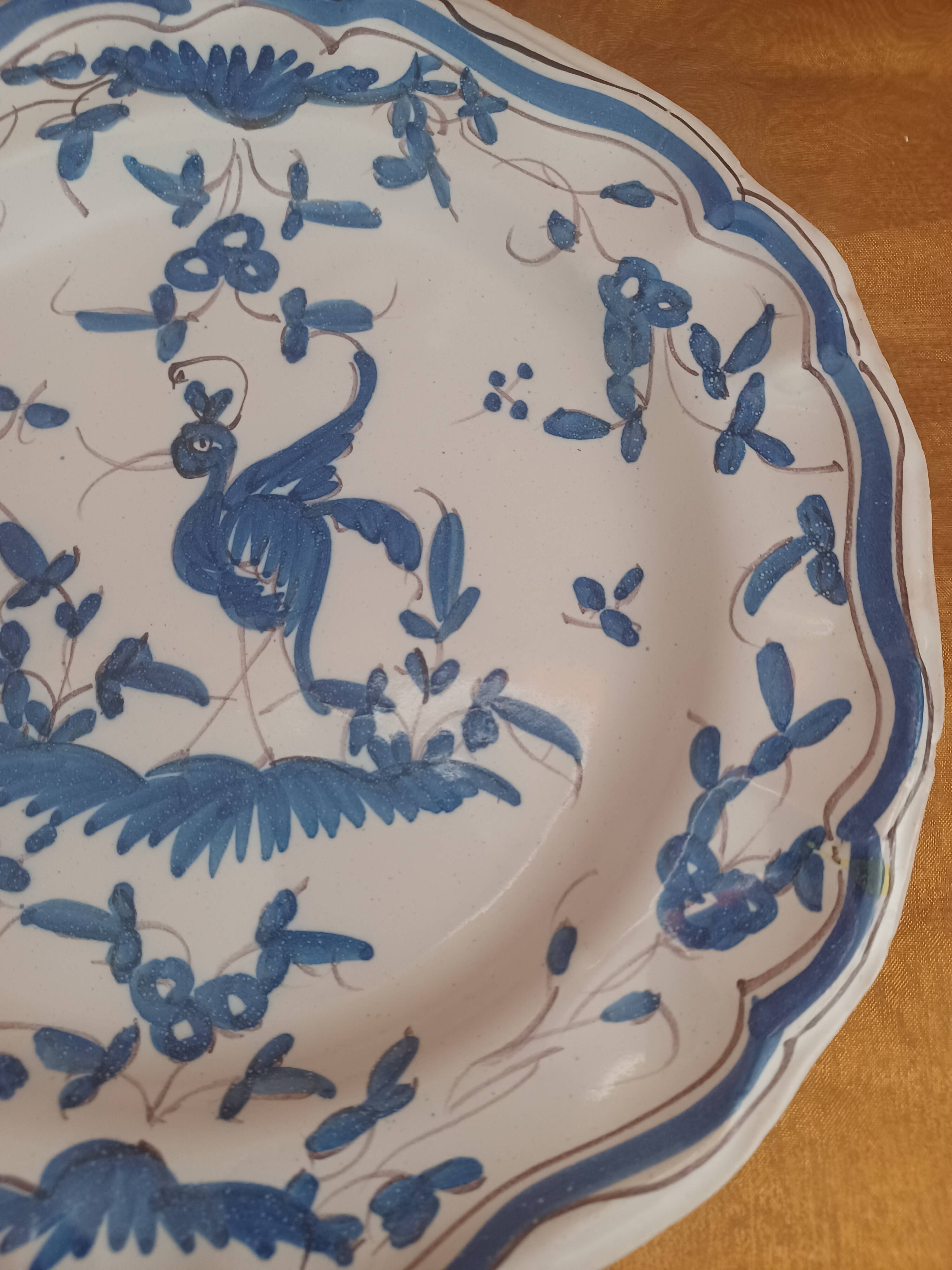 Assiette Faïence XVIII ème.