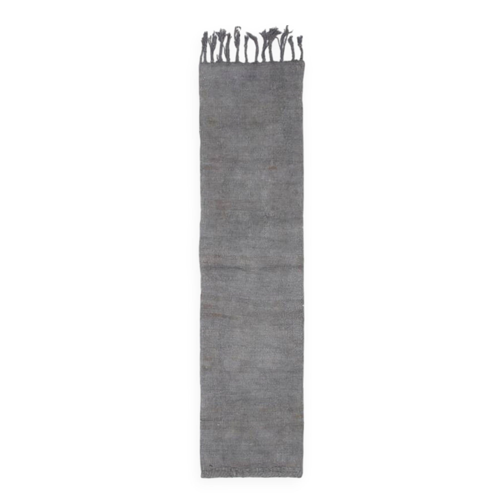 2x8 Mid Century Modern Gray Kilim Runner Rug, 60x254Cm