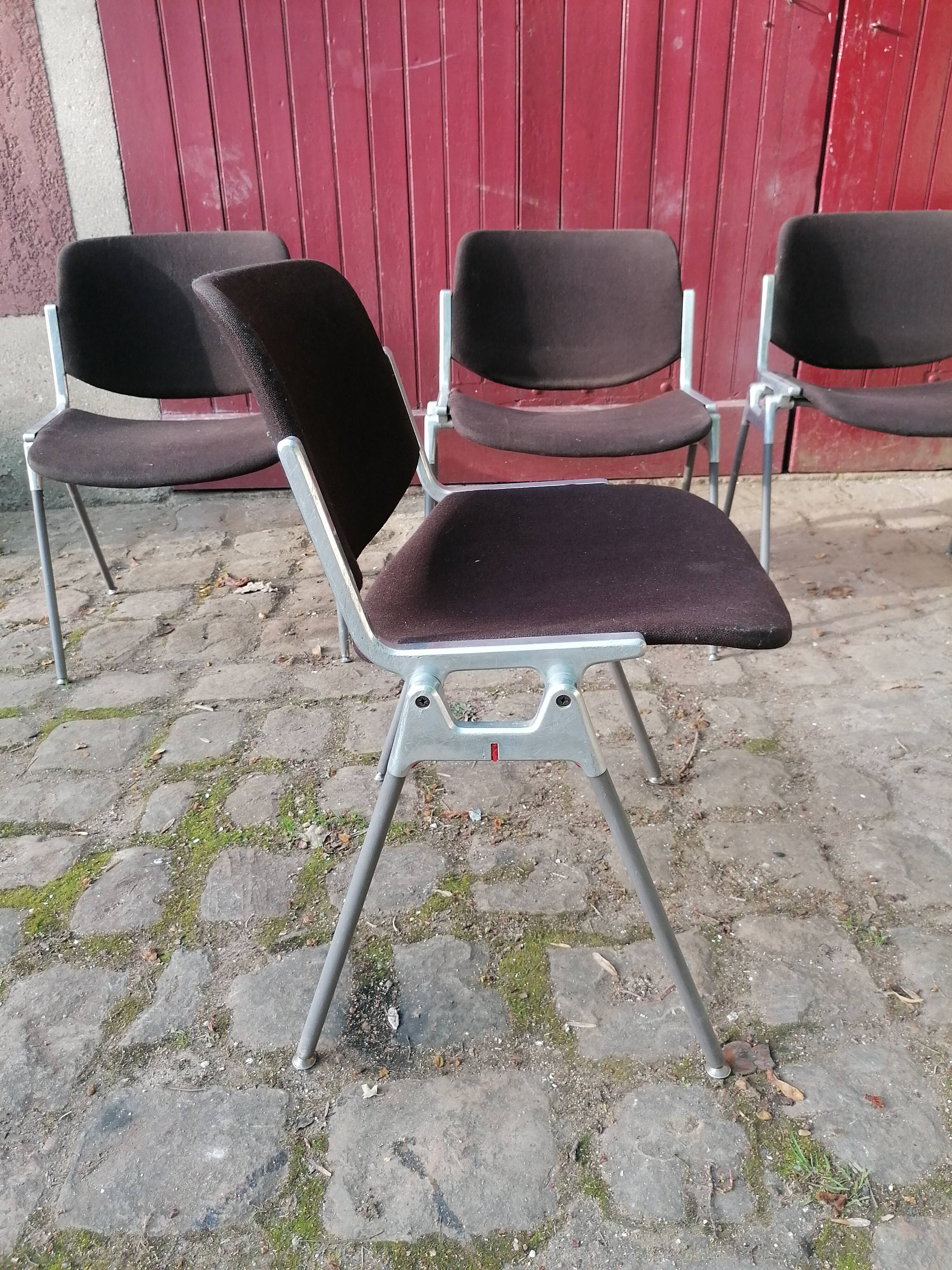 Lot de chaises DSC Castelli - Giancardo Piretti