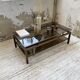 Brass coffee table attributed to Guy Lefevre for Maison Jansen