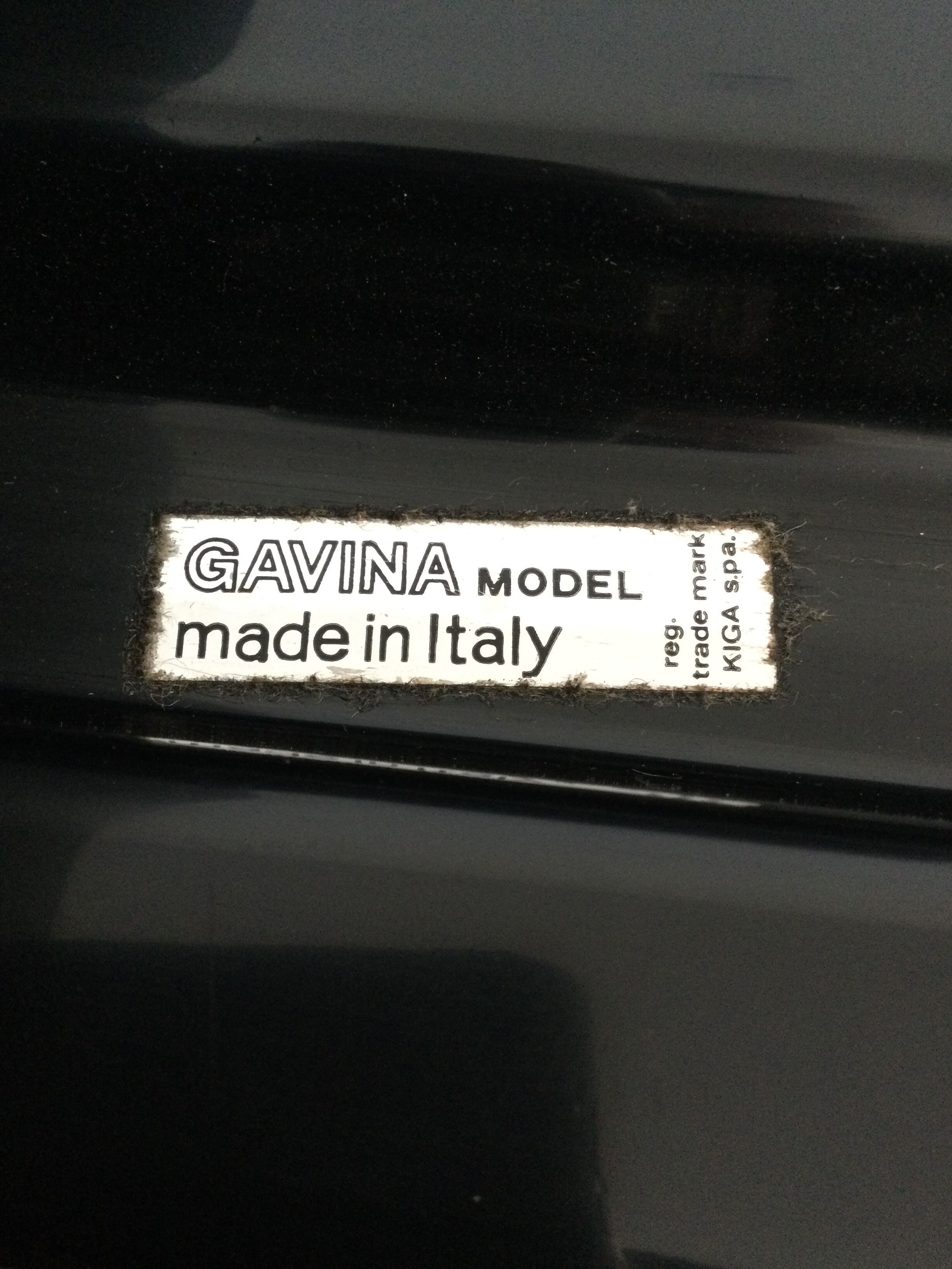 Canapé gradual lounge cuir noir Cini Boeri - knoll/gavina