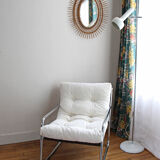 Restored vintage chair in corduroy