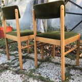 Set of 4 vintage Baumann chairs