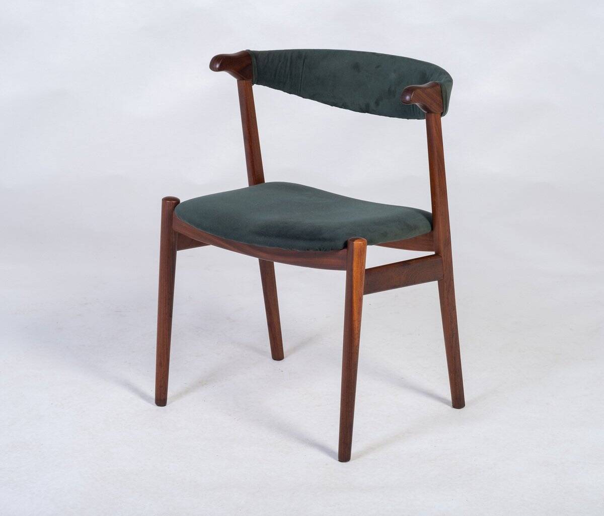 Teak armchairs, Denmark, 1960s, Set of 4