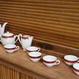 Digoin Sarreguemines earthenware coffee service