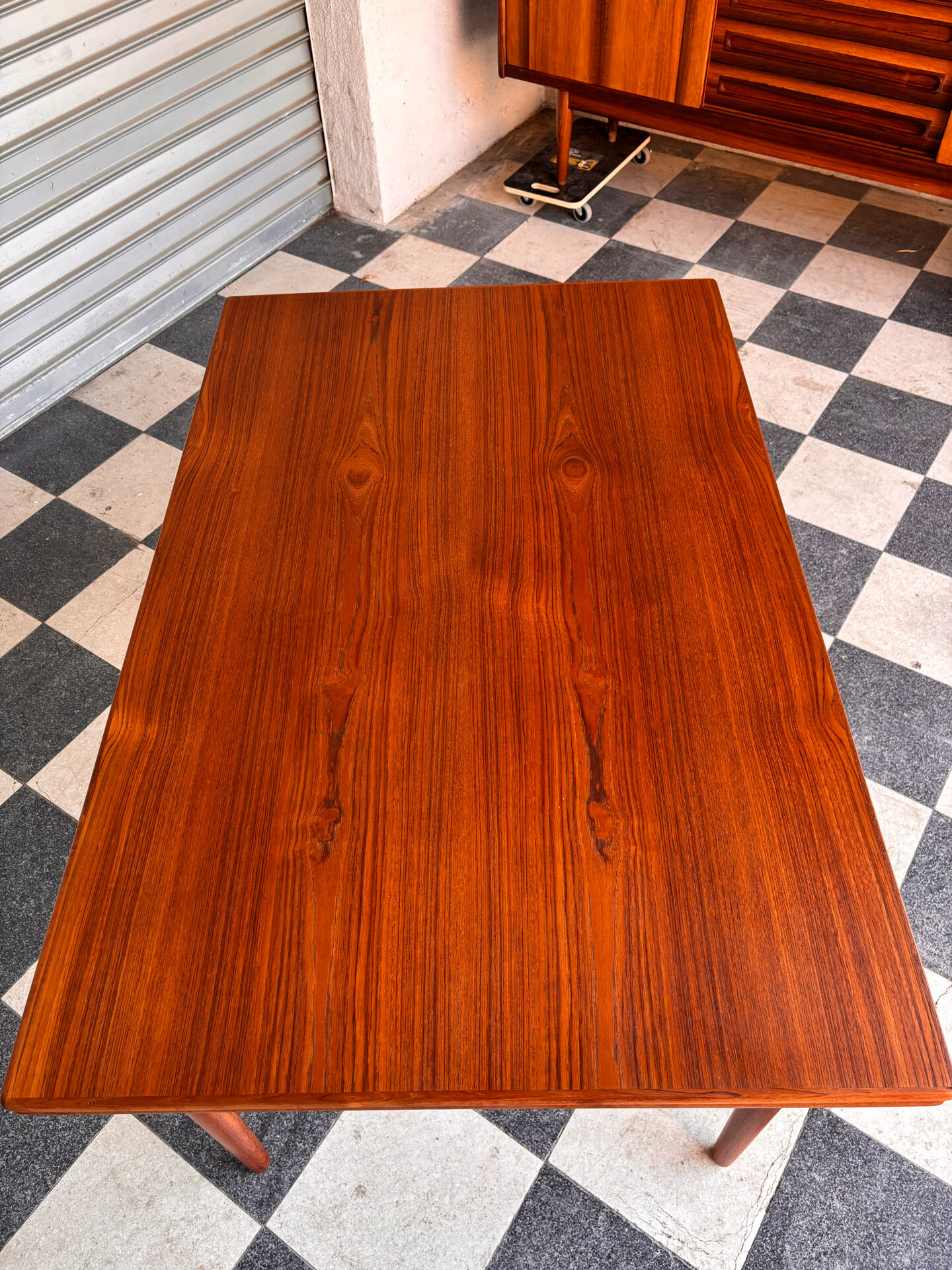 Danish table in teak