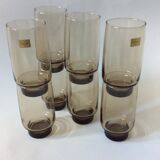 8 Luminarc smoked glasses