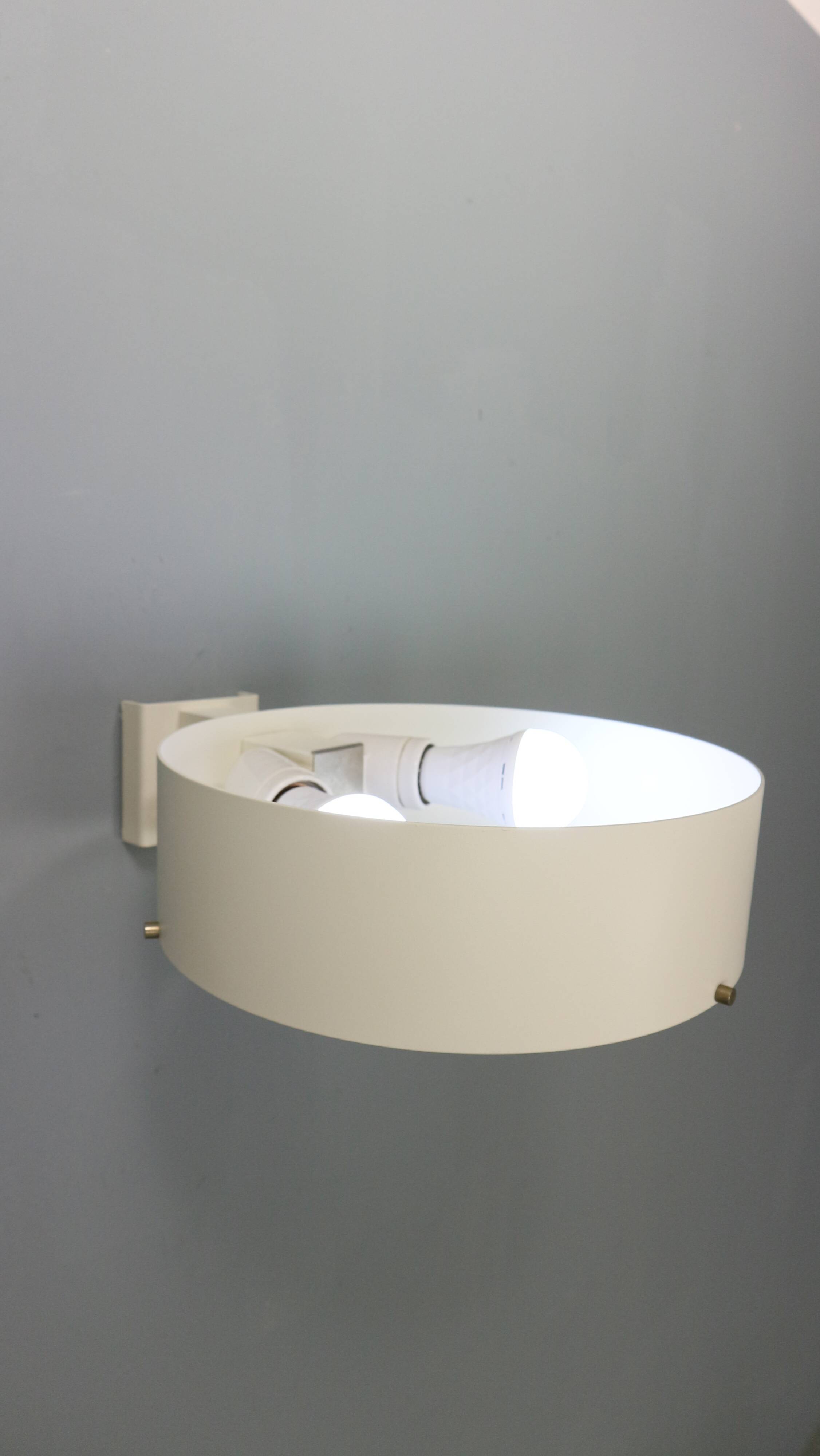 Set of two wall lamps, model 288w by Bruno Gatta for Stilnovo 1959