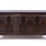 Antique chest from the mid-19th century, France.