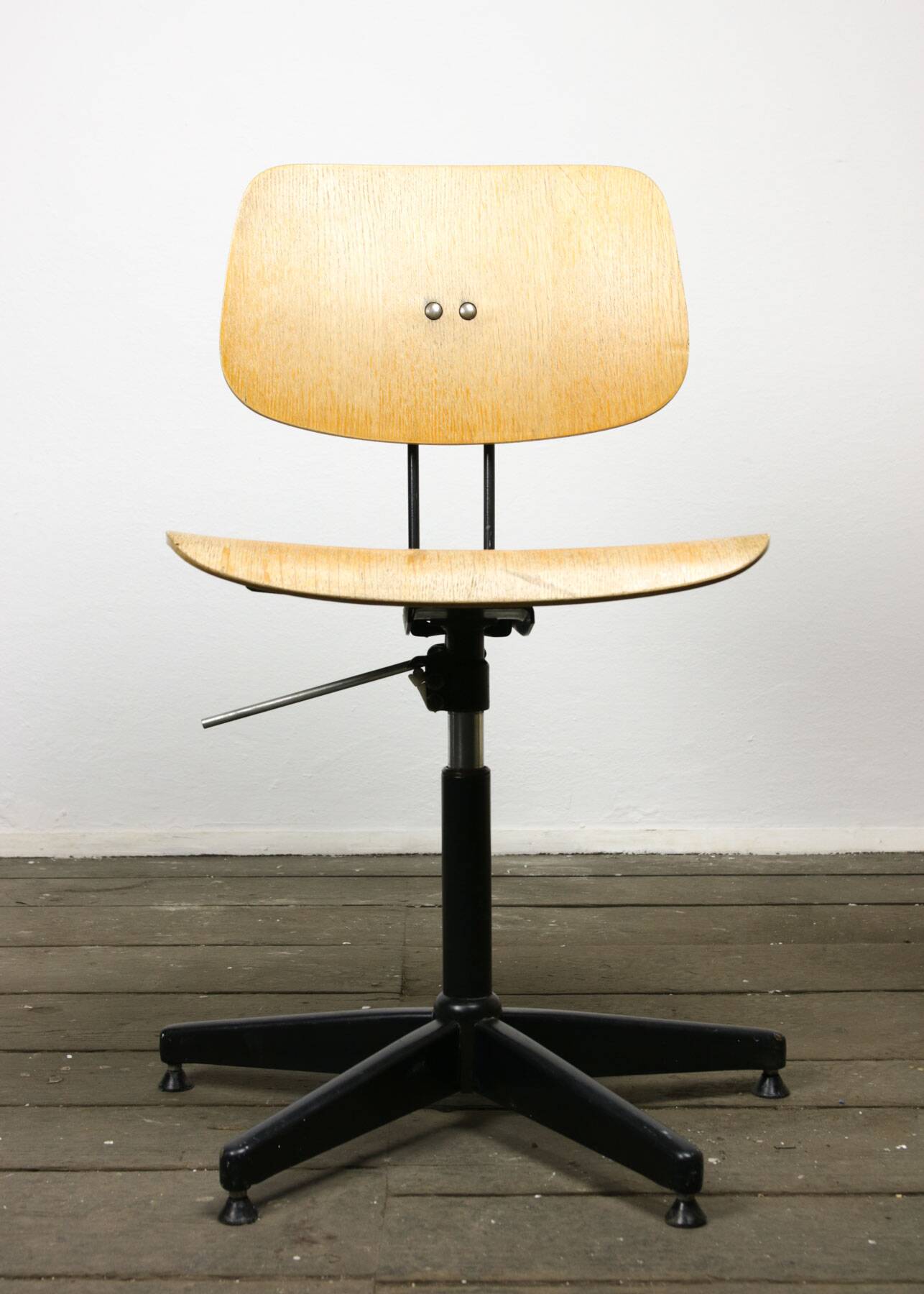 Vintage Plywood Office Chair, 70s