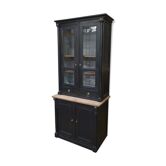 Buffet vitrine à 2 corps XIXeme