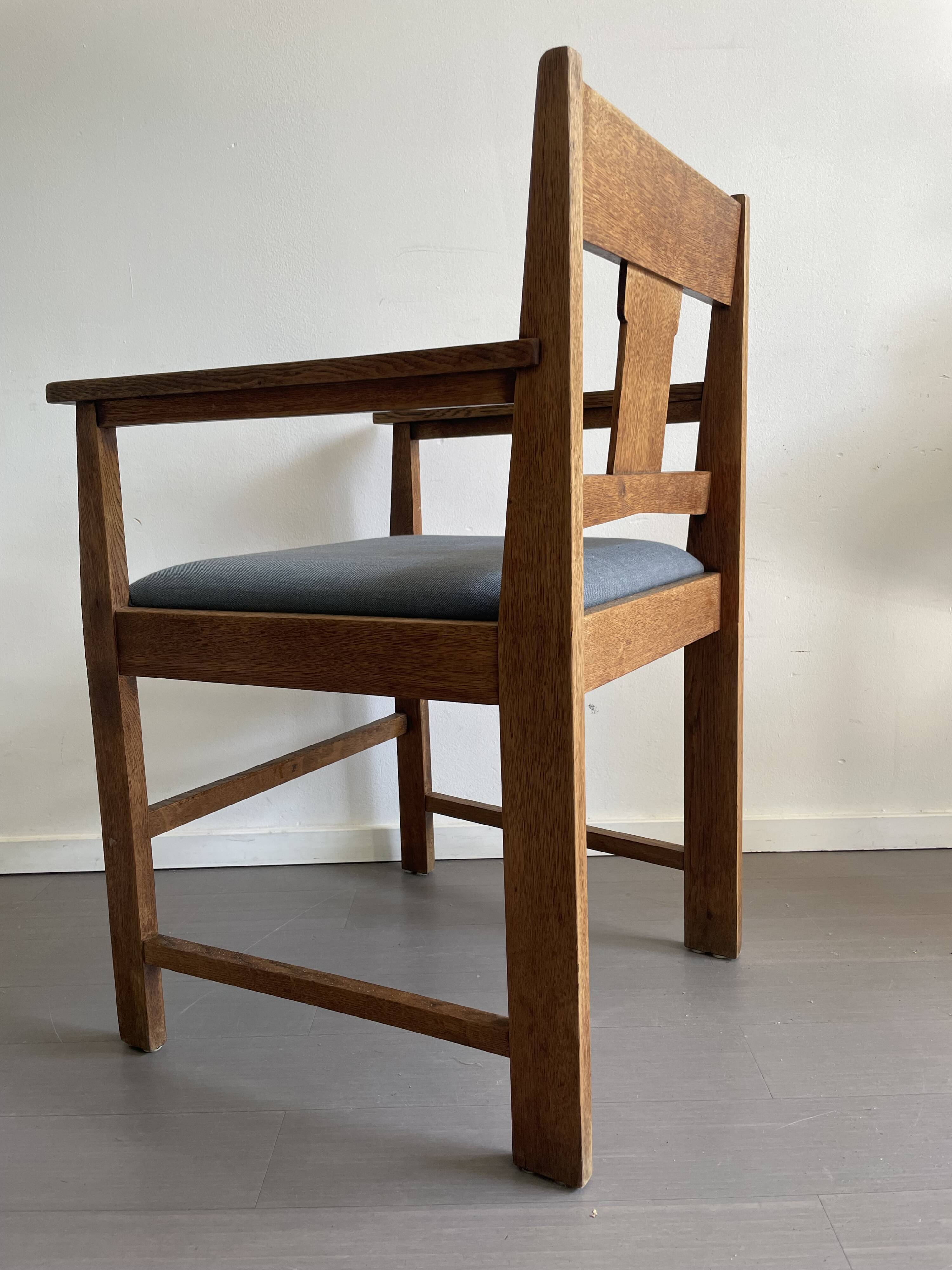 Dutch Amsterdam School armchair 1920's