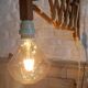 Accordion wall light.
