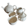 Tea set, pottery from Charolles by Jacques and Kira Molin. An