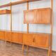 Mid-Century Teak Wall Unit by Kjell Riise for Rival Brodrene Jatogs, 1960s,