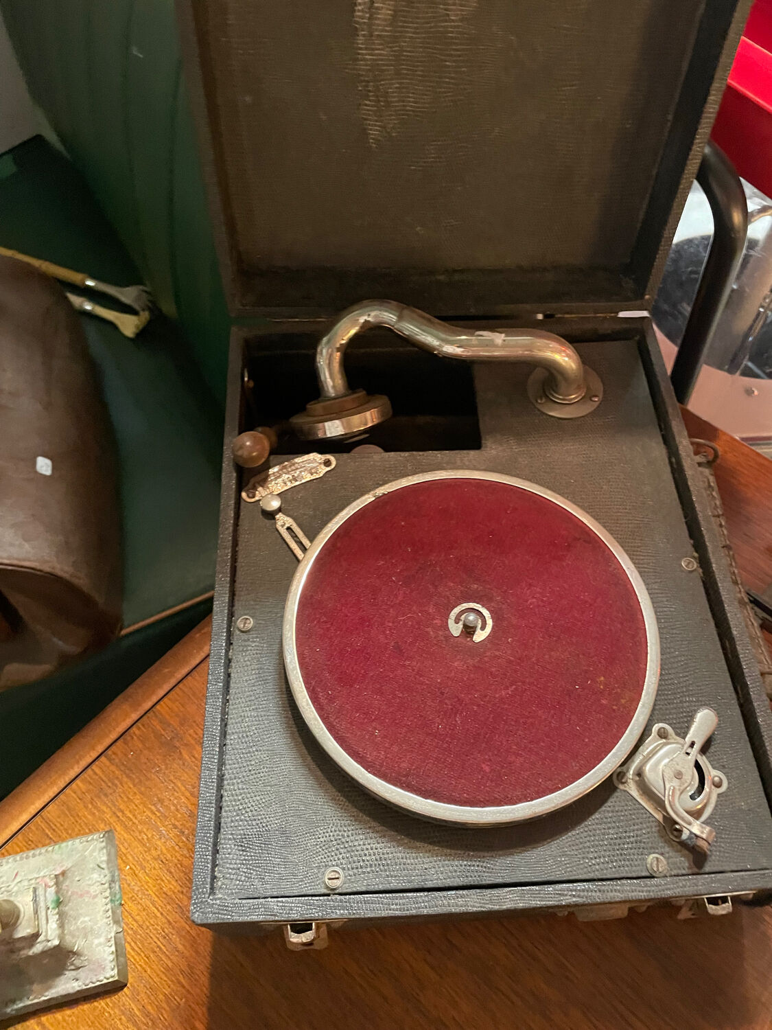 Record player from the 50s