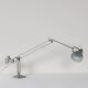 LAMPE DE BUREAU INDUSTRIELLE À CONTREPOIDS PAR ERPE, ANNÉES 1950