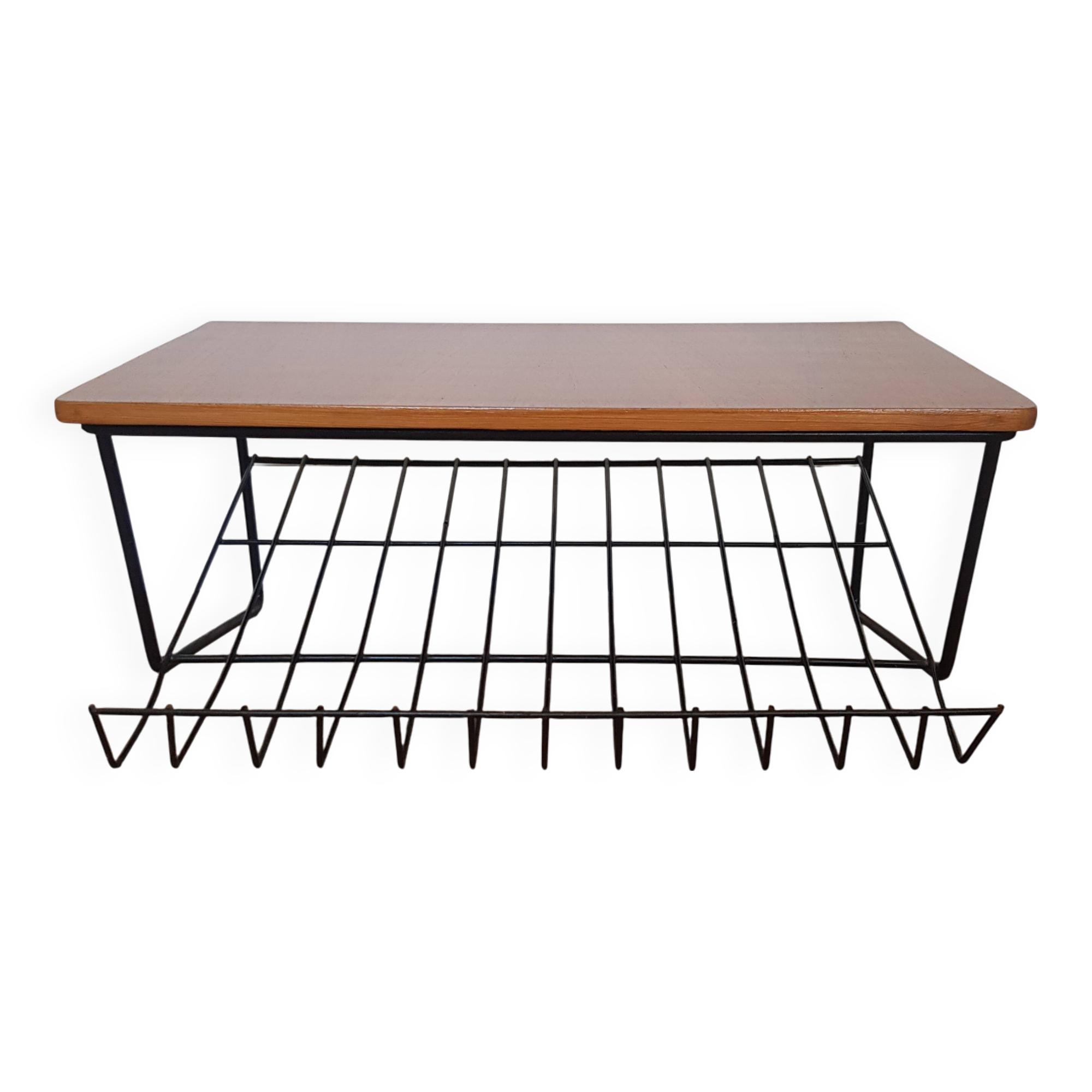 Scandinavian wall-mounted bedside table