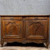 Grand Buffet Lyonnais époque Louis XV en noyer massif vers 1750