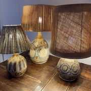 Lampe en céramique par Jean-claude Courjault, La Cerisaie, vers 1970.