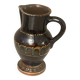 Vintage Romanian glazed pottery pitcher