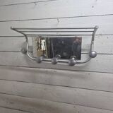 1960s aluminum coat rack