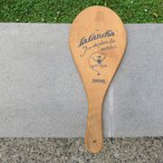 Pair of wooden "la cancha" snowshoes, Basque Country, Peleton, 1960
