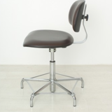 Brown swivel chair