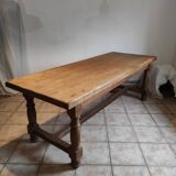 Oak farmhouse table