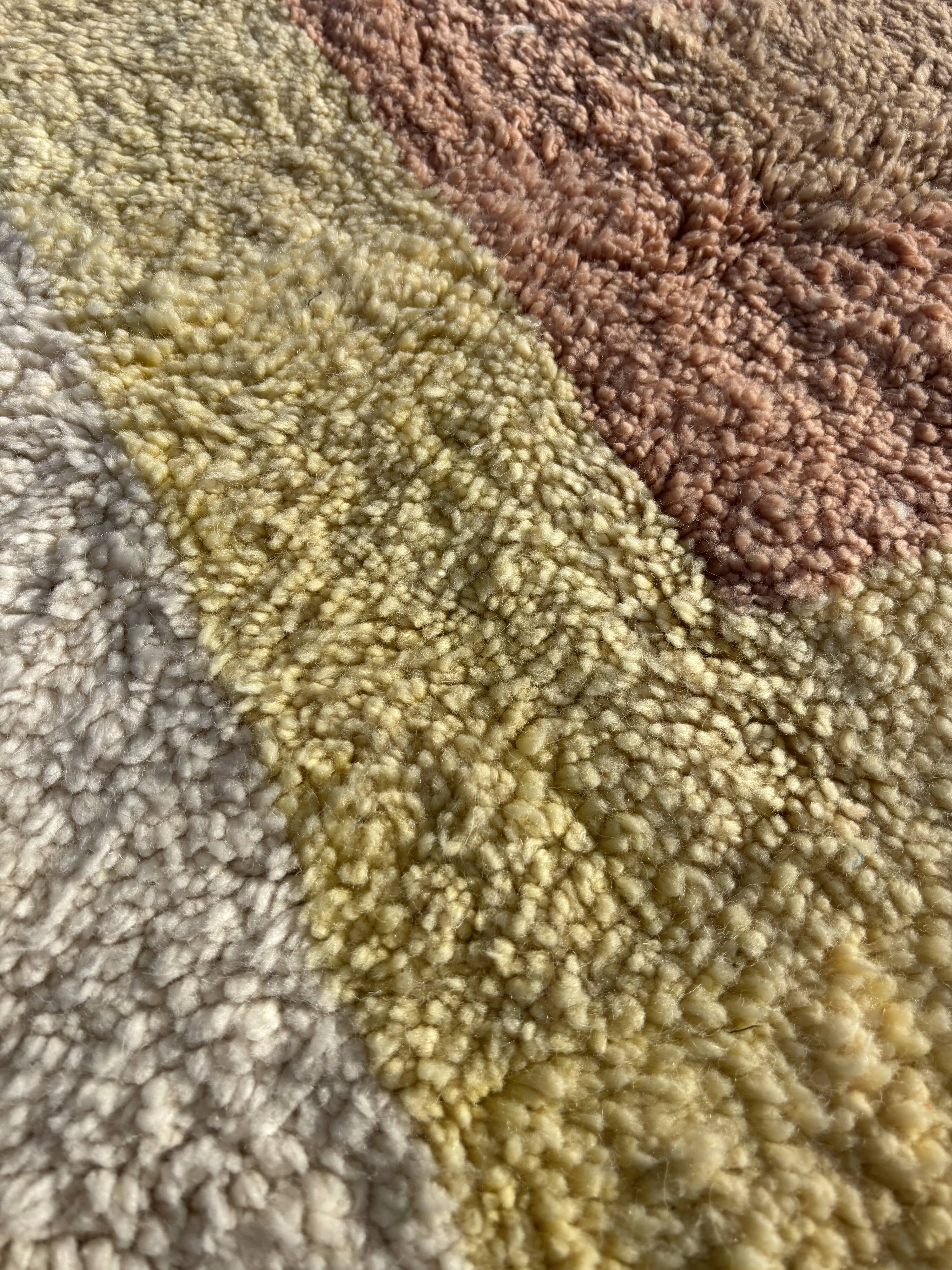 Moroccan Berber rug Beni M'rirt hand-knotted