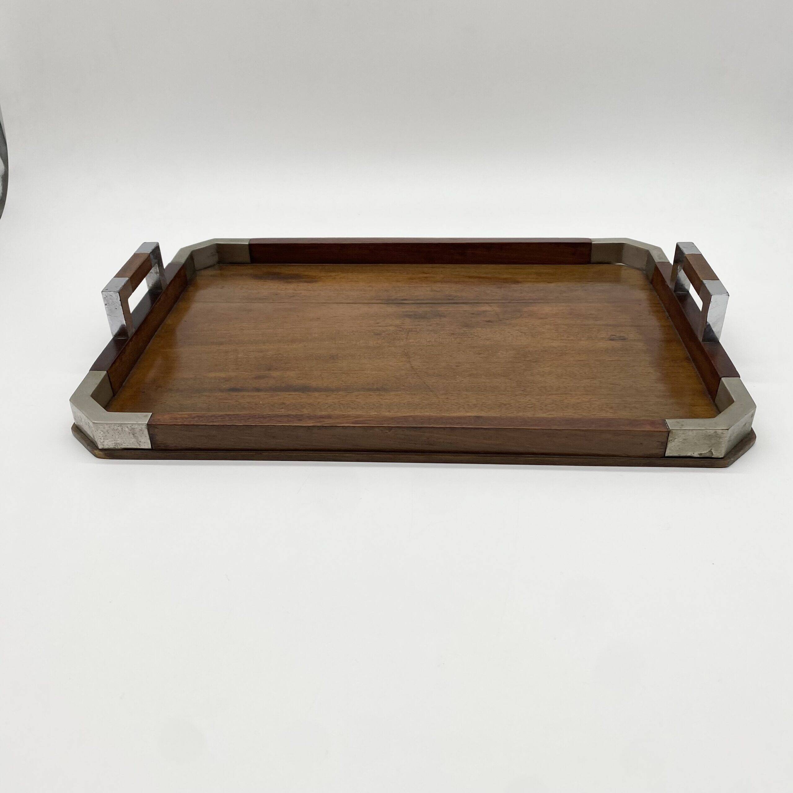 Art Deco wooden plateau – 1930s