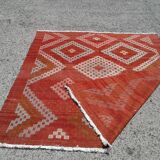 Area kilim rug, rug for living room
