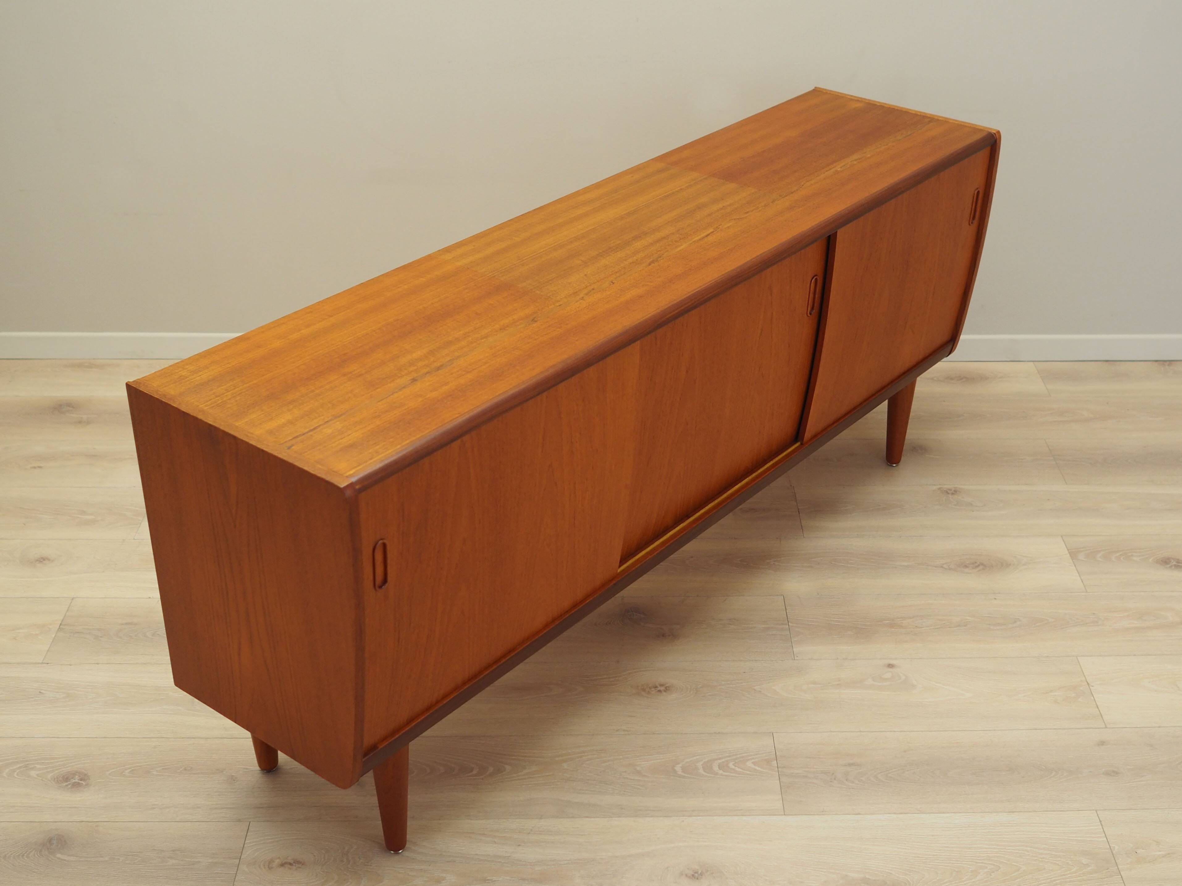 Teak sideboard, Danish design, 1970s, production: Denmark