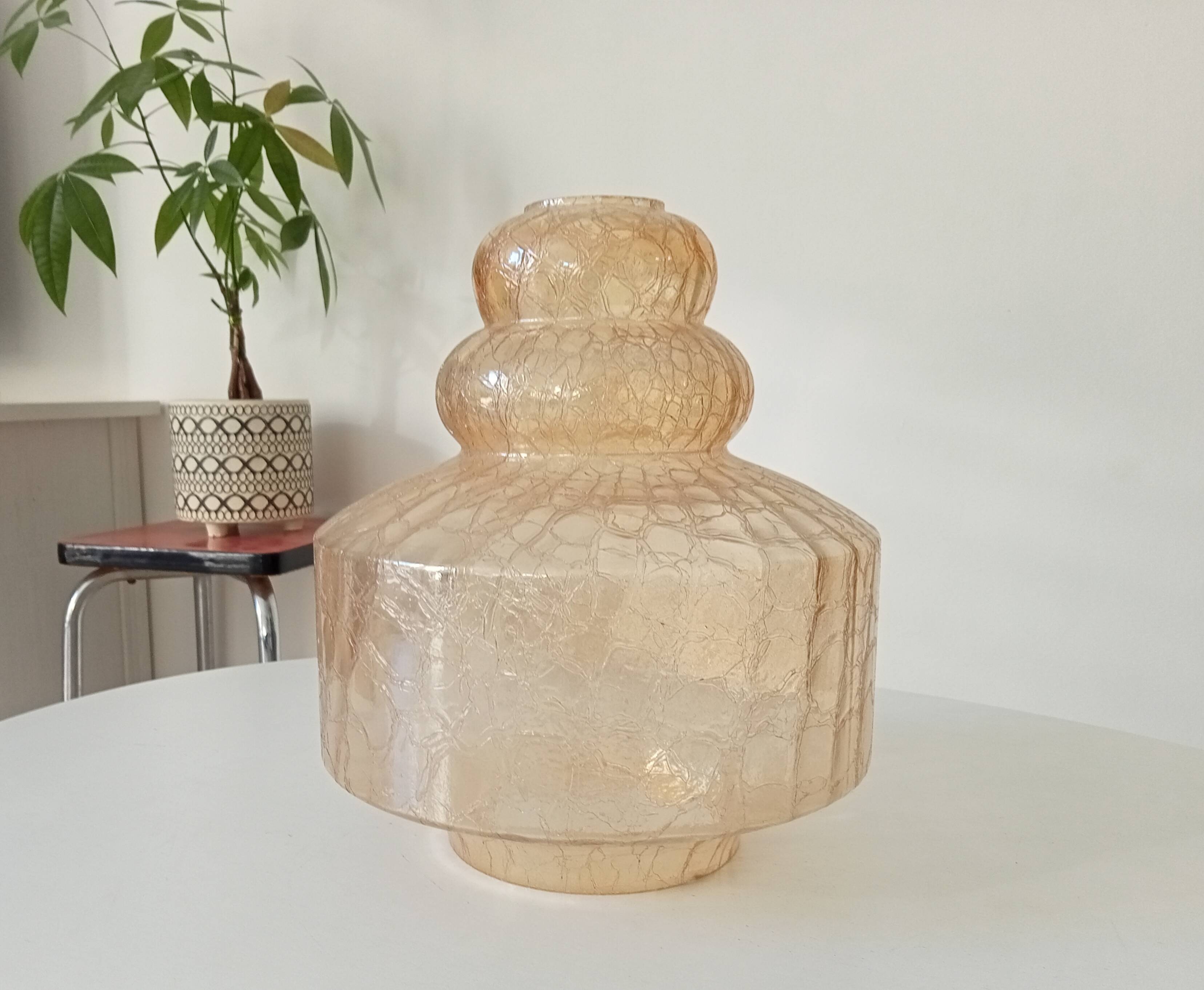 Vintage pendant lampshade from the 70s