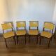 Ensemble de 4 chaises Jens Risom pour Knoll