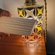 vintage opaline glass lamp shades from the 1970s