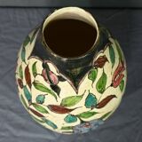 Polychrome Earthenware Vase, signed J.Massier, Vallauris – Early 20th Century