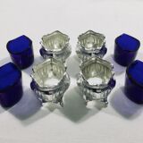 Baccarat And Armand Fresnais - Set Of 4 Salerons