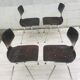 Lot de 4 chaises vintage et design Flottoto