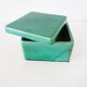 Green ceramic box