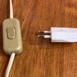 Ceramic lamp Scandinavian design 1950.