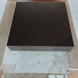 Lacquered cube coffee table – 1970s modernist design
