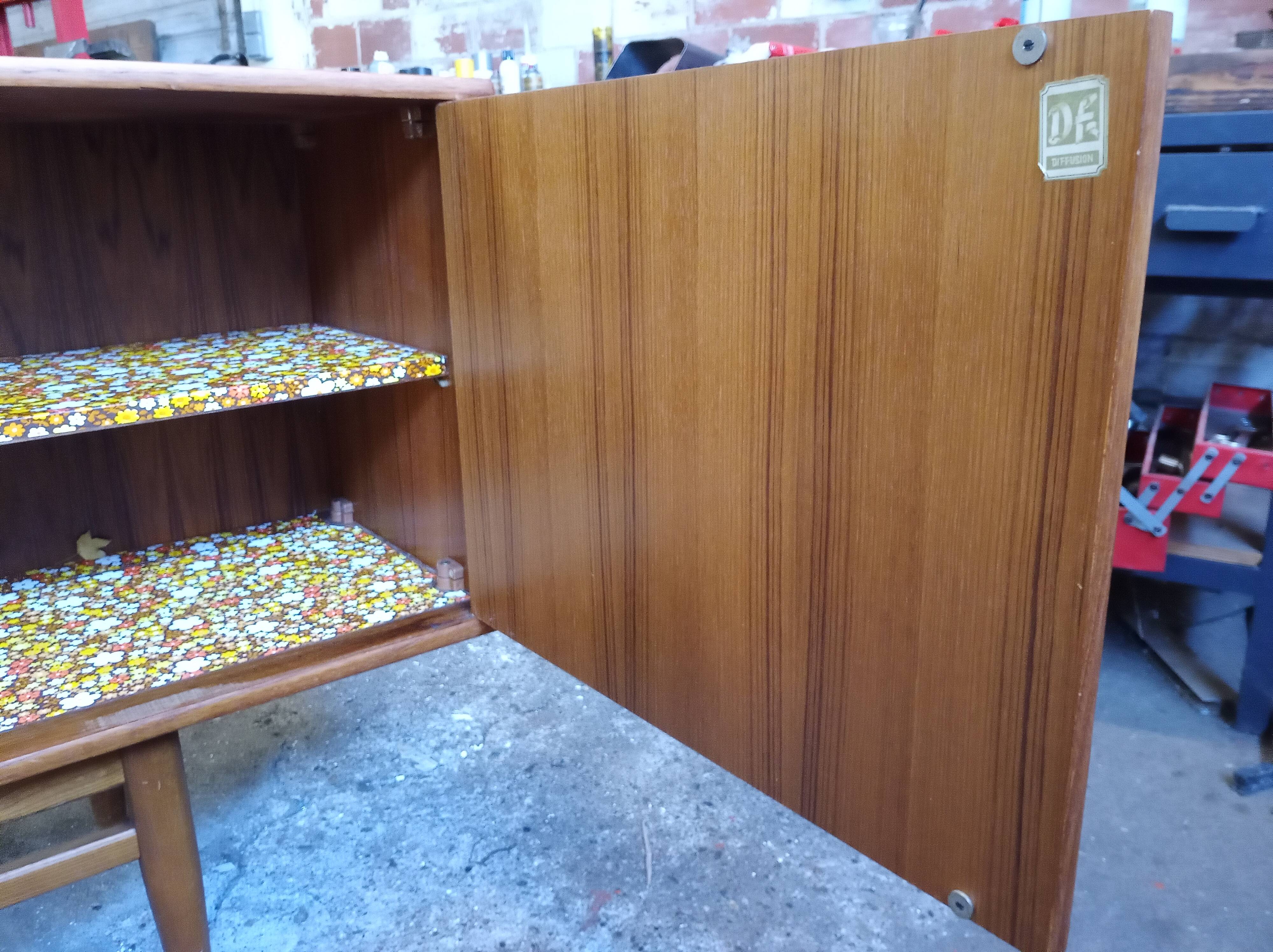 Scandinavian Doubinski teak sideboard