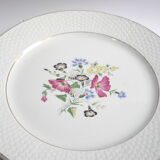 6 flat plates Digoin & Sarreguemines Floralies