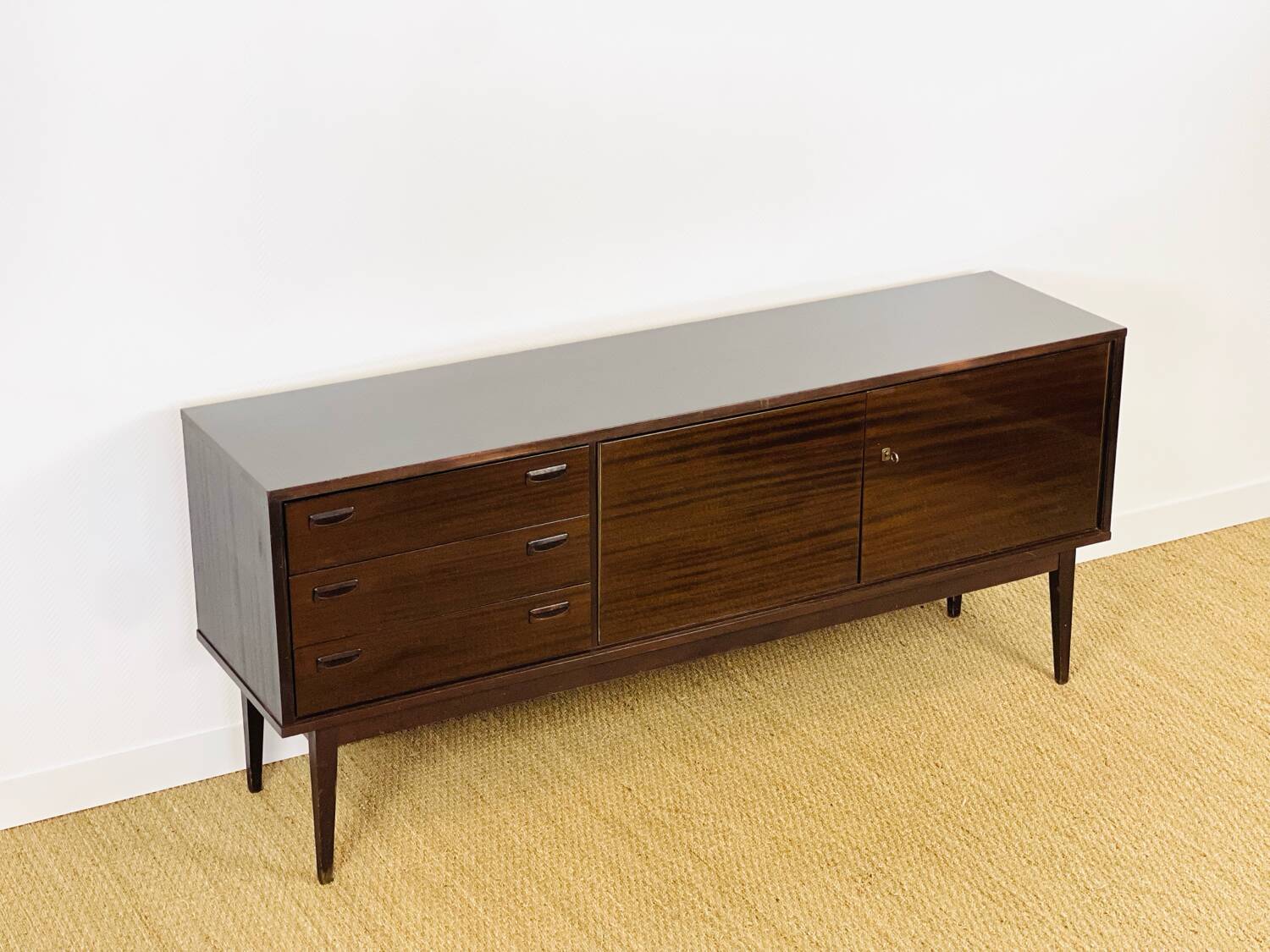 Scandinavian mahogany sideboard 1960