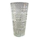 Vintage crystal large vase