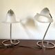 Pair of unusual SCE lamps