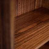 Classic vintage Danish rosewood wardrobe from the mid-century, 1960s.