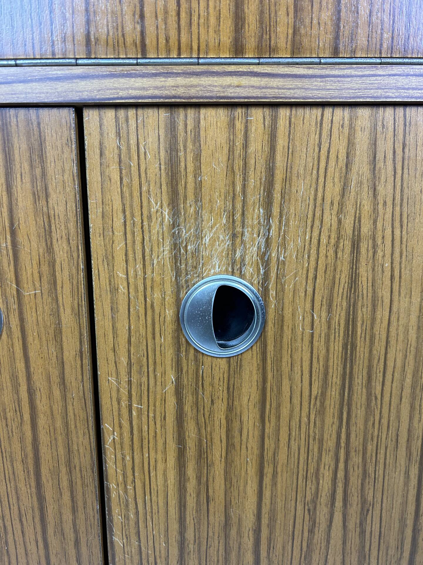Vintage Unigro cabinet storage cabinet with drop-down door