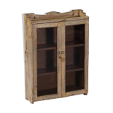 Antique white indian showcase